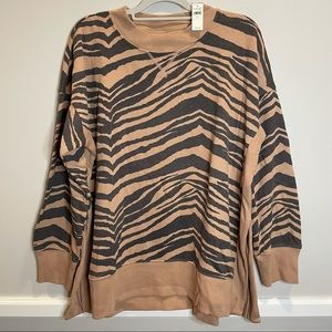 AMERICAN EAGLE Tunic Sweatshirt, L, NWT